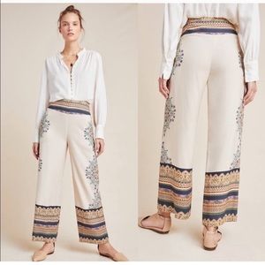 Farm Rio for Anthro Wide-Leg Pants